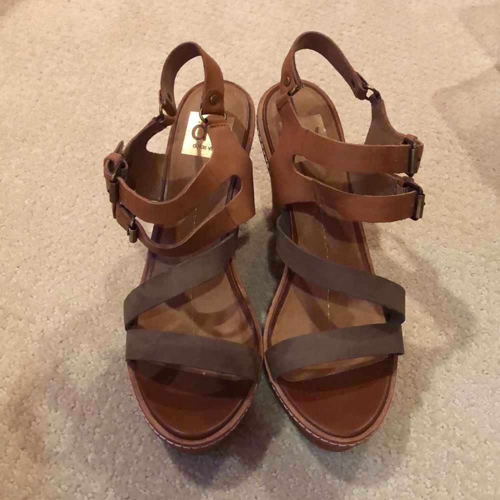 DV Dolce Vita Leather Wedges